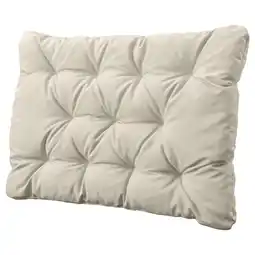 IKEA Kuddarna Ryggpute, utendørs, lys gråbeige, 62x44 cm tilbud