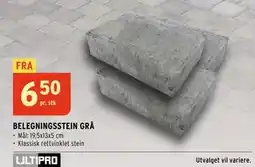 Montér BELEGNINGSSTEIN GRÅ tilbud