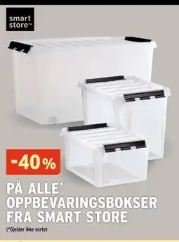 Montér 40% PÅ ALLE OPPBEVARINGSBOKSER tilbud