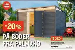 Montér REDSKAPSBOD ELIAS 7,3 M, NOK 18320 tilbud