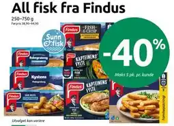 Joker All fisk fra Findus tilbud