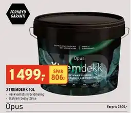 Montér XTREMDEKK 10L, NOK 1499 tilbud