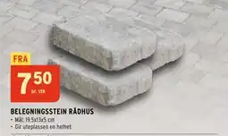 Montér BELEGNINGSSTEIN RÅDHUS tilbud