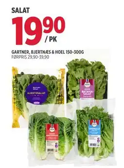 Jacobs SALAT, NOK 19.9 tilbud