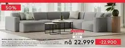 Skeidar Styl U-sofa, NOK 22999 tilbud
