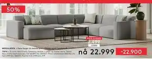 Skeidar Styl U-sofa, NOK 22999 tilbud