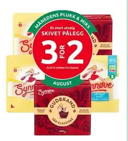 Joker Et stort utvalg SKIVET PÅLEGG tilbud