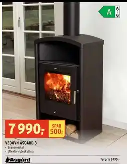 Montér VEDOVN ASGÅRD 3, NOK 7990 tilbud