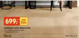 Montér JEANSGULV 1-STAV VEGA LYS EIK, NOK 699 tilbud