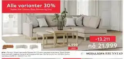 Skeidar Slogen hjørnesofa Oppsett AH, NOK 21999 tilbud