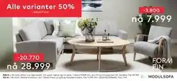 Skeidar Noor Lux Hjørnesofa 2,5-seter, NOK 28999 tilbud