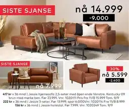 Skeidar Jessie hvilestol, NOK 7999 tilbud