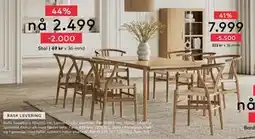 Skeidar Bella Spisebord, NOK 7999 tilbud