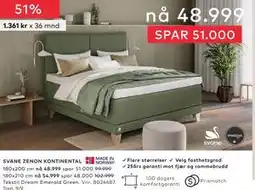 Skeidar SVANE ZΕΝΟΝ ΚΟNTINENTAL tilbud