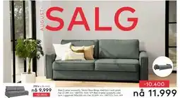 Skeidar Alex 3-seter sovesofa, NOK 11999 tilbud