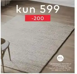 Skeidar Lærdal teppe, NOK 599 tilbud