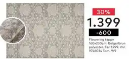 Skeidar Flowering teppe 160x230cm, NOK 1399 tilbud