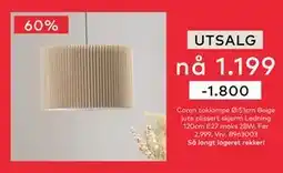 Skeidar Coron taklampe, NOK 1199 tilbud
