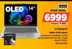 POWER 14 Bærbar PC, NOK 6999 tilbud