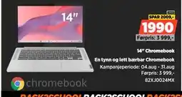 POWER 14 Chromebook, NOK 1990 tilbud