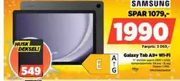POWER Galaxy Tab A9+ Wi-Fi, NOK 1990 tilbud