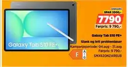 POWER Galaxy Tab S10 FE+, NOK 7790 tilbud