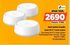 POWER Mesh-system, NOK 2690 tilbud