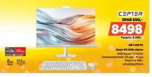 POWER Alt-i-ett-PC, NOK 8498 tilbud