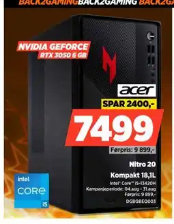 POWER Nitro 20, NOK 7499 tilbud
