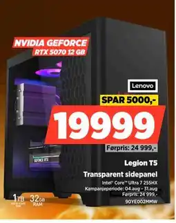 POWER Legion T5., NOK 19999 tilbud