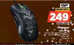 POWER Gamingmus, NOK 249 tilbud