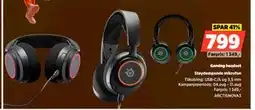 POWER Gaming headset, NOK 799 tilbud