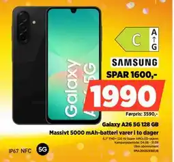 POWER Galaxy A26 5G 128 GB, NOK 1990 tilbud