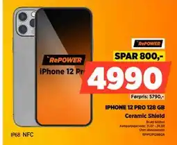 POWER IPHONE 12 PRO 128 GB, NOK 4990 tilbud