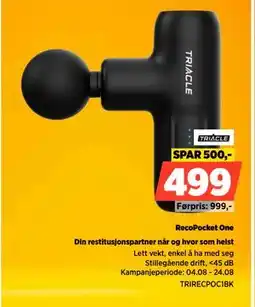 POWER RecoPocket One, NOK 499 tilbud