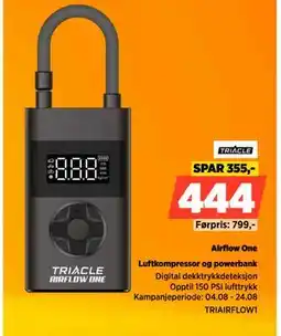 POWER Airflow One, NOK 444 tilbud