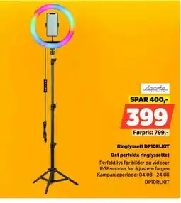 POWER Ringlyssett DP10RLKIT, NOK 399 tilbud