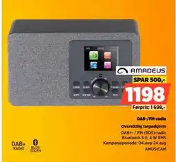 POWER DAB-/FM-radio, NOK 1198 tilbud