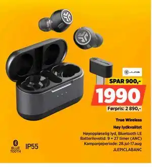 POWER True Wireless, NOK 1990 tilbud