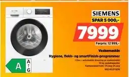 POWER Vaskemaskin, NOK 7999 tilbud