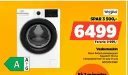 POWER Vaskemaskin, NOK 6499 tilbud