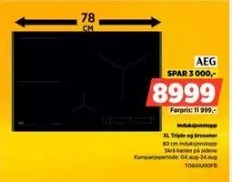 POWER Induksjonstopp, NOK 8999 tilbud