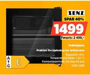 POWER Drikkekjøler, NOK 1499 tilbud