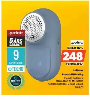 POWER Lofjerner, NOK 248 tilbud