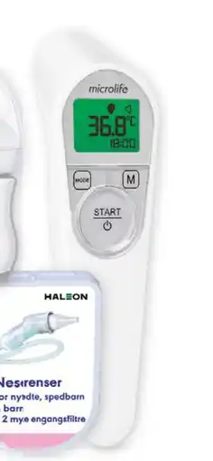 Vitusapotek Microlife pannetermometer NC200, NOK 359.5 tilbud