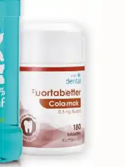 Vitusapotek Vidi Dental fluortabletter 0,5 mg med colasmak, NOK 47.5 tilbud