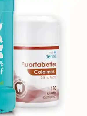 Vitusapotek Vidi Dental fluortabletter 0,5 mg med colasmak, NOK 47.5 tilbud