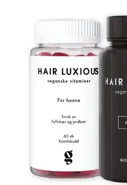 Vitusapotek Gummies for henne med hyllebær- og jordbærsmak,, NOK 245.5 tilbud