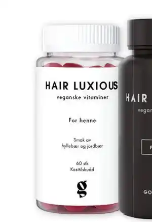 Vitusapotek Gummies for henne med hyllebær- og jordbærsmak,, NOK 245.5 tilbud
