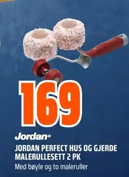 Coop Obs Jordan* JORDAN PERFECT HUS OG GJERDE MALERULLESETT 2 PK tilbud
